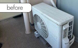【山口県防府市N様邸】エアコン処分が実質無料！取り外しから回収までアトムにお任せ