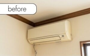 【知立市西中町】アパート3階のエアコン1台を回収！