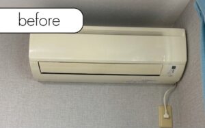 【豊川市赤坂町】戸建のエアコン1台を無料回収！