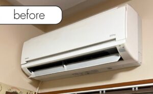 【養老町安久】戸建のエアコン1台を無料回収！