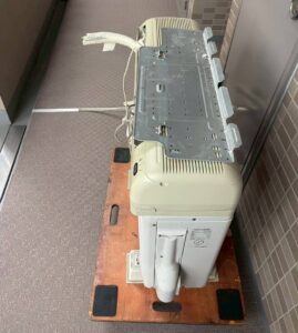 【盛岡市東山】マンション3階のエアコン1台を即日回収！