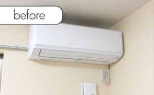 【前橋市清野町】マンション２階のエアコン1台を無料回収！