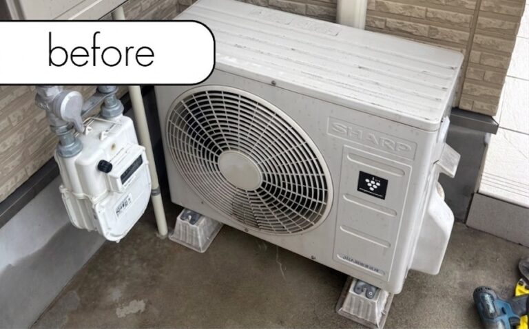 【石巻市中浦】アパート2階のエアコン1台を回収！