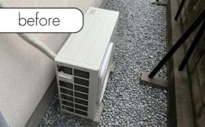 【東京都目黒区大橋】戸建のエアコン1台を無料回収！