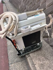 【世羅町寺町】戸建のエアコン1台を即日回収！