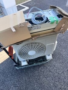 【大崎上島町中野】のエアコン1台を無料回収！