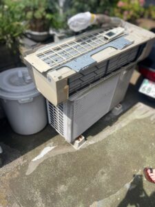 【尾道市土堂】戸建のエアコン1台を無料回収！