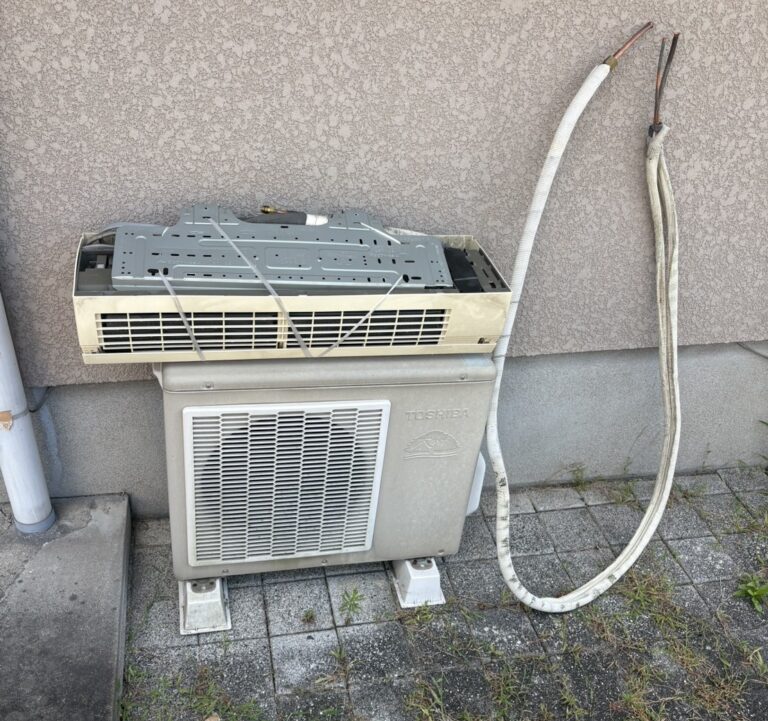 【春日市春日】戸建のエアコン1台を無料回収！