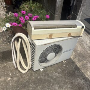 【さくら市長久保】戸建のエアコン1台を即日回収！