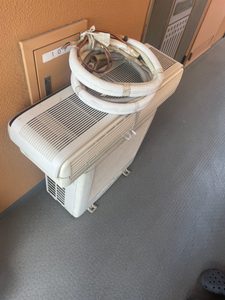 【名古屋市中川区五月通】マンション11階のエアコン1台を無料回収！