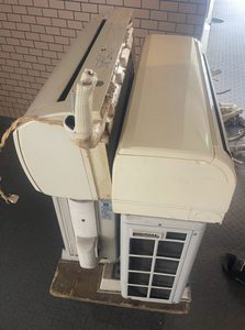 【水俣市八幡町】マンション3階のエアコン2台を無料回収！