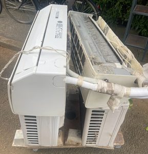 【藤岡市藤岡】戸建のエアコン2台を無料回収！
