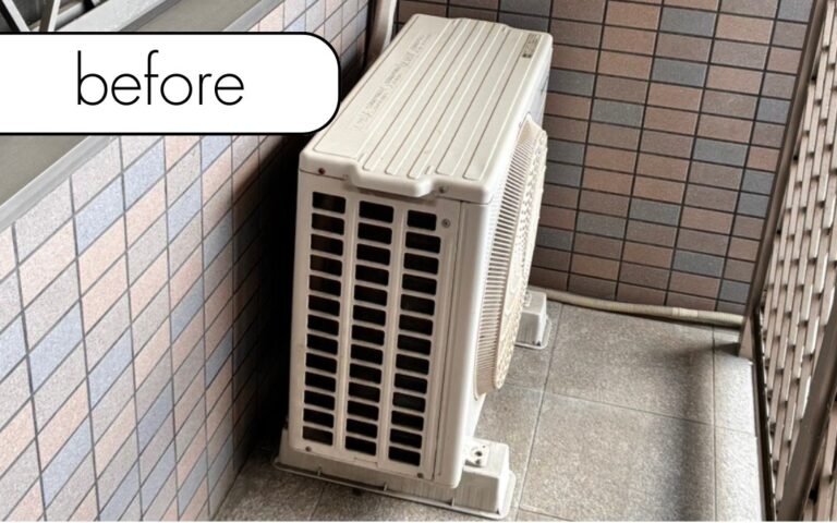 【東京都中野区白鷺】マンション6階のエアコン1台を無料回収！