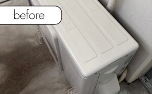 【白河市前山】マンション2階のエアコン1台を無料回収！