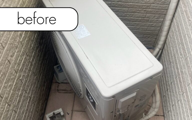 【千葉市緑区おゆみ野】マンション6階のエアコン1台を無料回収！