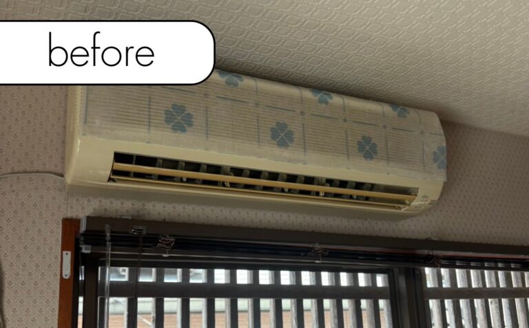 【下妻市羽子】戸建のエアコン1台を回収！