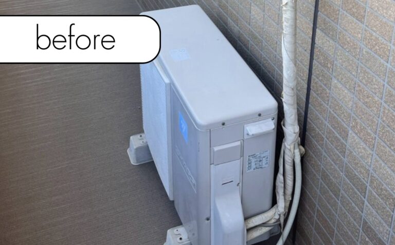 【みやま市瀬高町】マンション5階のエアコン1台を無料回収！
