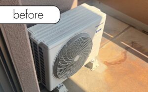 【芦屋町山鹿】マンション3階のエアコン1台を回収！