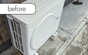 【宇土市長浜町】アパート1階のエアコン1台を無料回収！