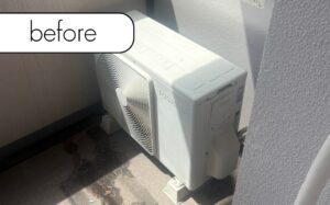 【名古屋市港区大手町】マンション2階のエアコン1台を無料回収！