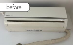 【草加市瀬崎】戸建のエアコン1台を無料回収！