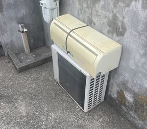 【美里町中】戸建のエアコン1台を無料回収！