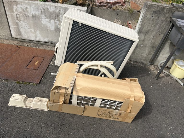 【高山村中山】戸建のエアコン1台を即日回収！