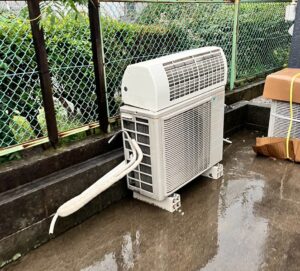 【佐伯市弥生】戸建のエアコン1台を無料回収！