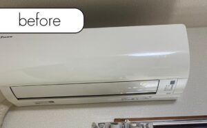 【高知市十津】アパート2階のエアコン1台を回収！
