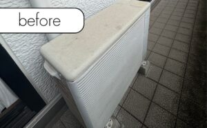【安田町安田】マンション2階のエアコン1台を無料回収！
