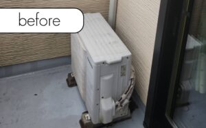 【東洋町野根】アパート2階のエアコン1台を無料回収！