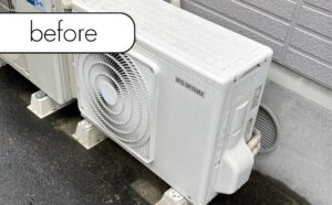 【上里町七本木】アパート2階のエアコン1台を回収！