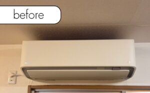 【小川町小川】アパート1階のエアコン1台を無料回収！