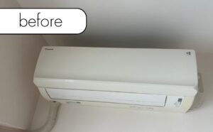 【浦安市明海】アパート3階のエアコン1台を回収！