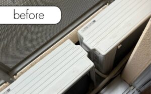 【袖ケ浦市袖ケ浦駅前】マンション3階のエアコン2台を無料回収！