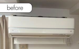 【鉾田市新鉾田】アパート2階のエアコン1台を回収！