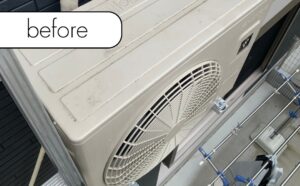 【甘楽町小幡】アパート2階のエアコン1台を回収！