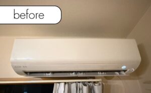 【神流町万羽】アパート1階のエアコン1台を無料回収！