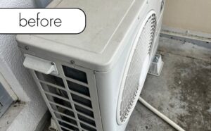 【熊本市西区春日】マンション5階のエアコン1台を回収！
