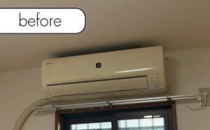 【都城市高崎町】戸建のエアコン1台を無料回収！