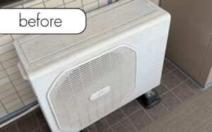 【指宿市大牟礼】マンション2階のエアコン1台を無料回収！