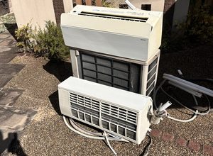 【伯耆町岸本】戸建のエアコン2台を即日回収！