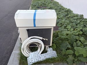 【益子町七井】戸建のエアコン1台を無料回収！