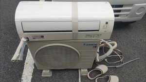 【阿南町上和合】アパート1階のエアコン1台を無料回収！
