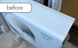 【新居浜市宇高町】マンション4階のエアコン1台を回収！