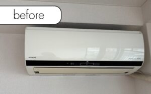 【神山町上分】マンション1階のエアコン1台を無料回収！