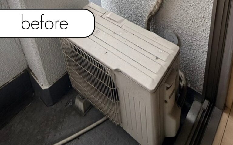 【小松島市大林町】マンション4階のエアコン1台を無料回収！
