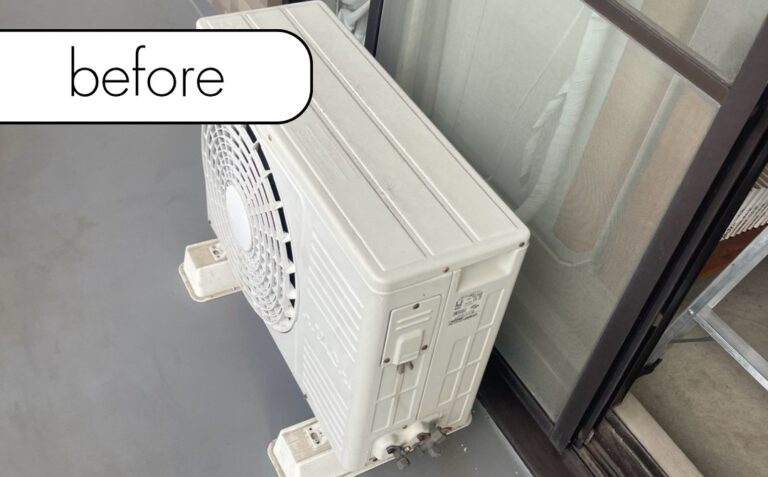【倉吉市新町】マンション3階のエアコン1台を回収！
