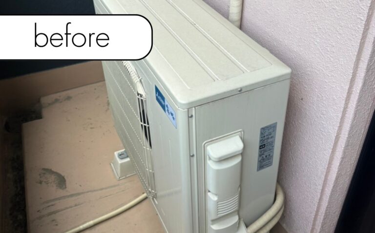 【浜田市旭町】マンション3階のエアコン1台を回収！