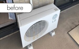 【十日町市寿町】マンション6階のエアコン1台を無料回収！